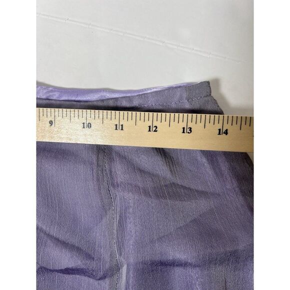 Vtg 2Pc Y2K Handmade Skirt Prom Goth Fairy Beaded‎ Witch Sheer Crochet Size 4-6 - Picture 12 of 14